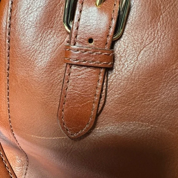 kate spade Leather Satchel Bag in Warm Brown - Picture 4 of 7